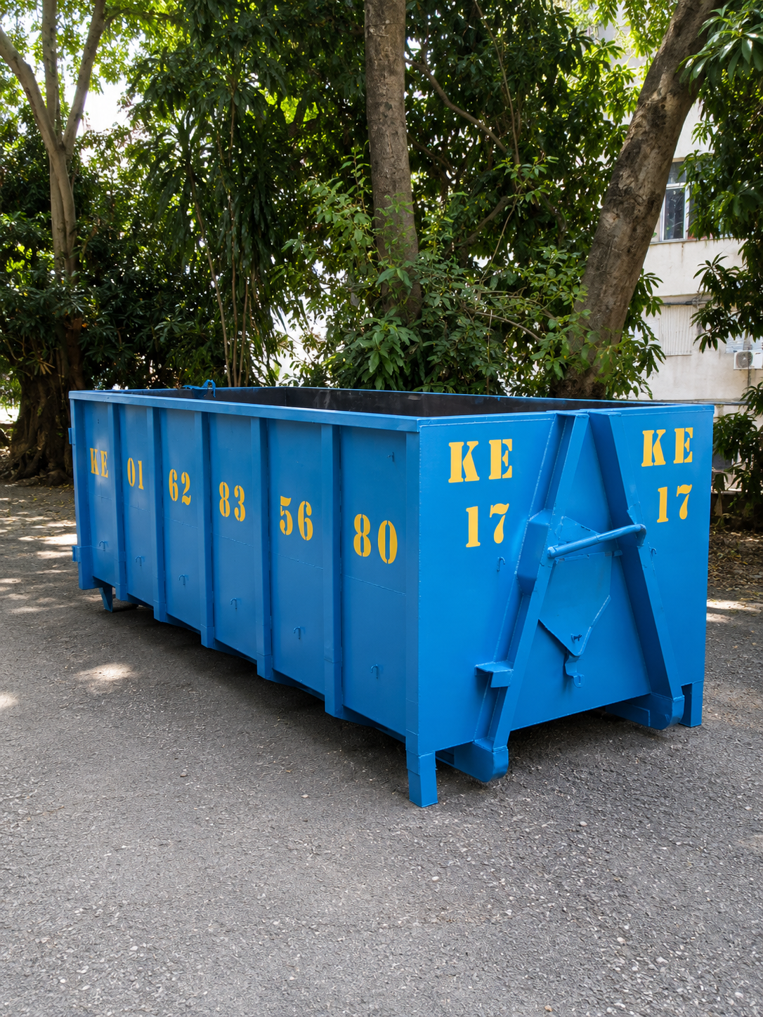 Blue Kaundar Enterprise RORO bin - 12 x 6 x 5 cubic yard package